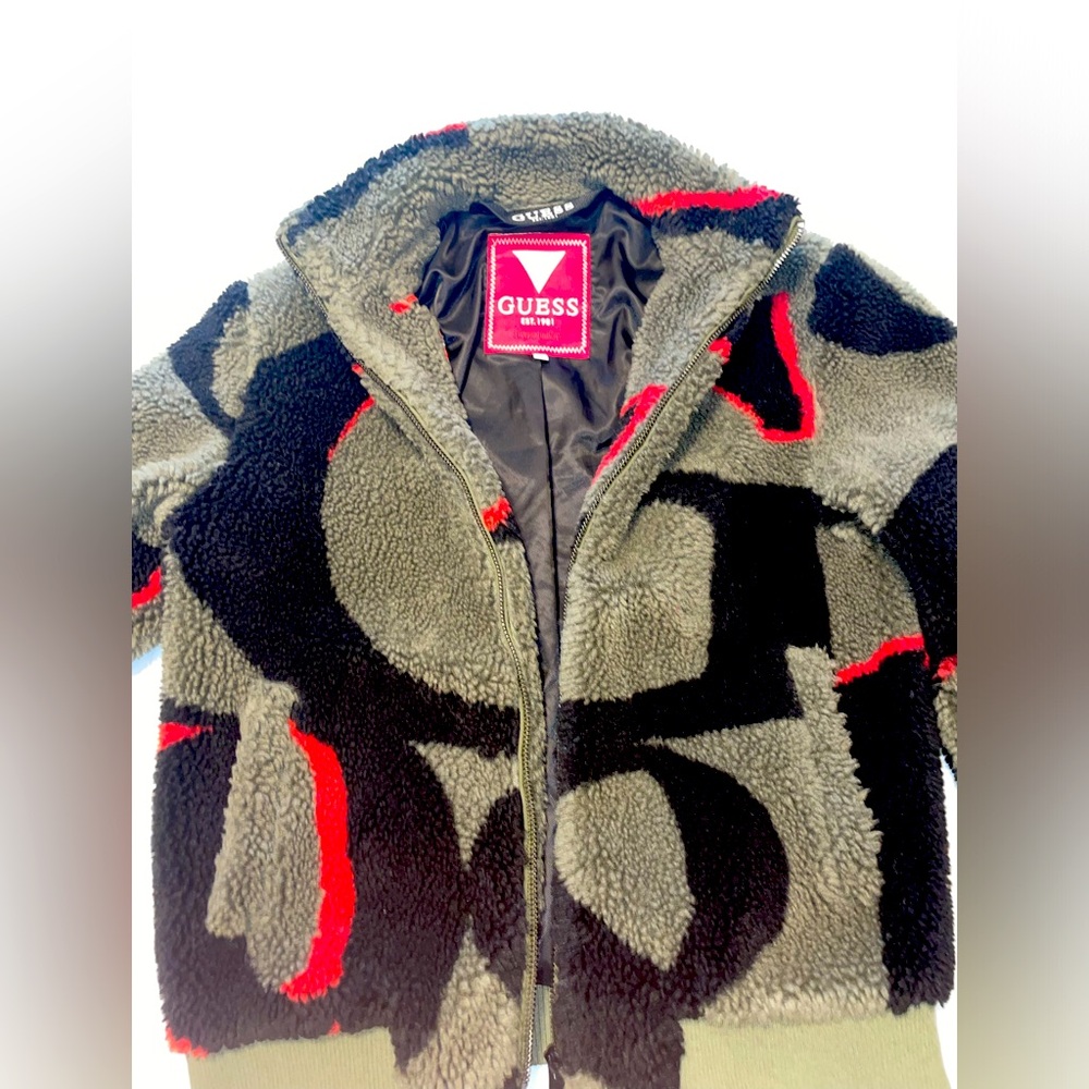 Guess Mens flur coat